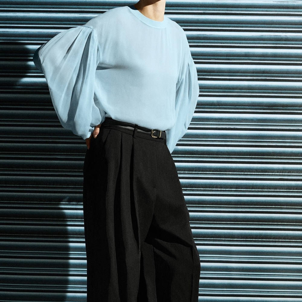COS Wool Wide Leg Pants